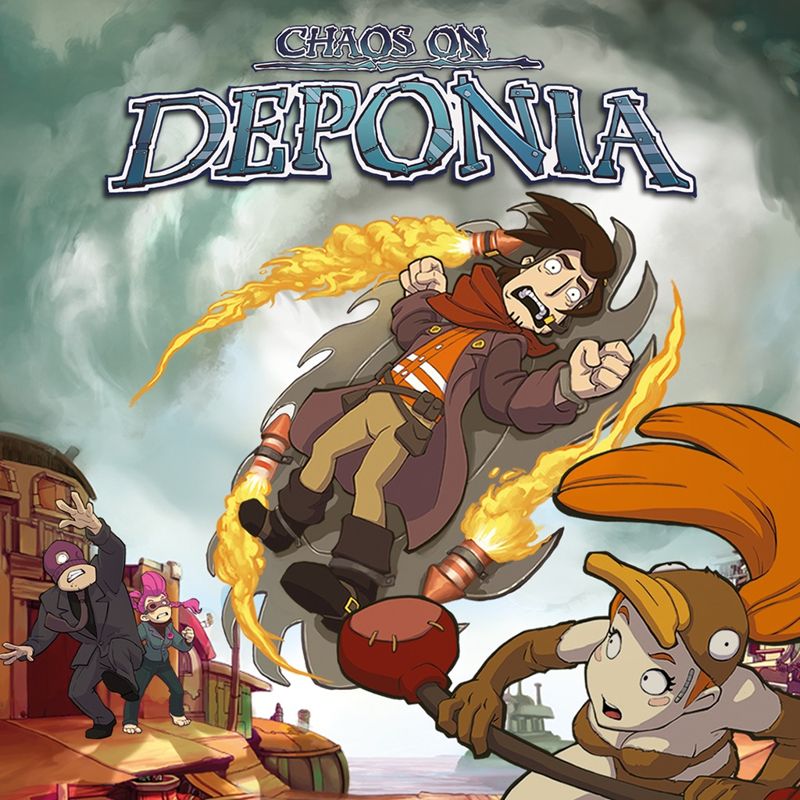 Chaos on Deponia box art for Playstation 4